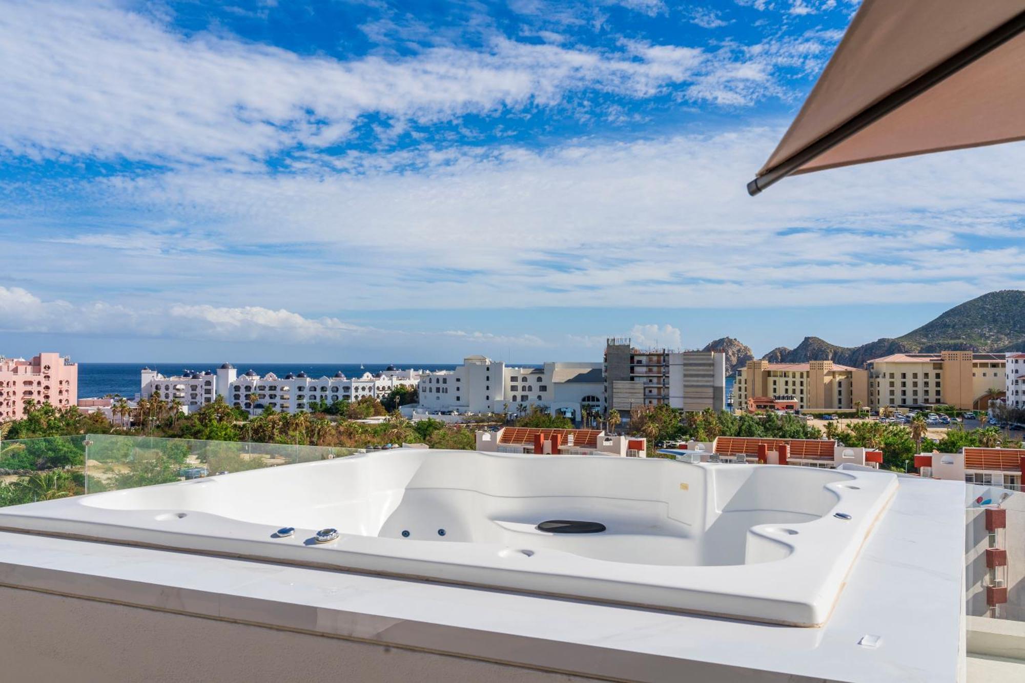 Luxury Apartment With Pool And Jacuzzi On Terrace In Medano Cabo San Lucas Zewnętrze zdjęcie
